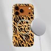Voltuna Dėklas „Golden Tiger Stripes“ su MagSafe Apple iPhone 13-17 modeliams