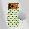 Voltuna Dėklas „Golden Triangle Grid“ su MagSafe Apple iPhone 13-17 modeliams