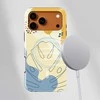 Voltuna Dėklas „Golden Tropics Abstraction“ su MagSafe Apple iPhone 13-17 modeliams