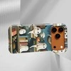 Voltuna Dėklas „Haunted Bookshelf Gathering“ su MagSafe Apple iPhone 13-17 modeliams