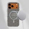 Voltuna Dėklas „Hexagon Micro Web“ su MagSafe Apple iPhone 13-17 modeliams