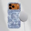 Voltuna Dėklas „Indigo Bamboo Breeze“ su MagSafe Apple iPhone 13-17 modeliams