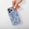 Voltuna Dėklas „Indigo Bamboo Breeze“ su MagSafe Apple iPhone 13-17 modeliams