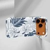 Voltuna Dėklas „Indigo Hibiscus Bloom“ su MagSafe Apple iPhone 13-17 modeliams