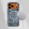 Voltuna Dėklas „Indigo Stone Facets“ su MagSafe Apple iPhone 13-17 modeliams