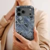 Voltuna Dėklas „Indigo Stone Facets“ su MagSafe Apple iPhone 13-17 modeliams