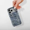 Voltuna Dėklas „Indigo Stone Facets“ su MagSafe Apple iPhone 13-17 modeliams