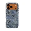 Voltuna Dėklas „Indigo Stone Facets“ su MagSafe Apple iPhone 13-17 modeliams