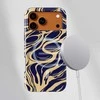 Voltuna Dėklas „Indigo Whirl“ su MagSafe Apple iPhone 13-17 modeliams