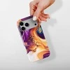 Voltuna Dėklas „Inferno Aurora“ su MagSafe Apple iPhone 13-17 modeliams