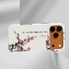 Voltuna Dėklas „Ink Plum Blossom“ su MagSafe Apple iPhone 13-17 modeliams