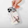Voltuna Dėklas „Ink Plum Blossom“ su MagSafe Apple iPhone 13-17 modeliams