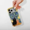 Voltuna Dėklas „Iris Eyes Feline“ su MagSafe Apple iPhone 13-17 modeliams