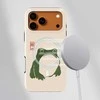 Voltuna Dėklas „Jade Frog“ su MagSafe Apple iPhone 13-17 modeliams