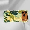 Voltuna Dėklas „Jungle Glow Leaves“ su MagSafe Apple iPhone 13-17 modeliams