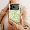 Voltuna Dėklas „Lime Ripple Effect“ su MagSafe Apple iPhone 13-17 modeliams