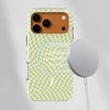 Voltuna Dėklas „Lime Ripple Effect“ su MagSafe Apple iPhone 13-17 modeliams