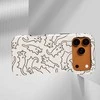 Voltuna Dėklas „Line Art Cats“ su MagSafe Apple iPhone 13-17 modeliams