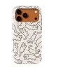 Voltuna Dėklas „Line Art Cats“ su MagSafe Apple iPhone 13-17 modeliams