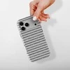 Voltuna Dėklas „Linear Static Flow“ su MagSafe Apple iPhone 13-17 modeliams