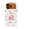 Voltuna Dėklas „Love Letter Bow“ su MagSafe Apple iPhone 13-17 modeliams