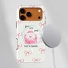 Voltuna Dėklas „Love Letter Bow“ su MagSafe Apple iPhone 13-17 modeliams