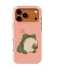 Voltuna Dėklas „Lucky Charm Frog“ su MagSafe Apple iPhone 13-17 modeliams
