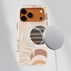 Voltuna Dėklas „Lunar Garden Abstraction“ su MagSafe Apple iPhone 13-17 modeliams