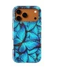 Voltuna Dėklas „Mėlyna Butterfly Storm“ su MagSafe Apple iPhone 13-17 modeliams