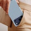 Voltuna Dėklas „Mėlyna Diagonal Stripes“ su MagSafe Apple iPhone 13-17 modeliams