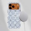 Voltuna Dėklas „Mėlyna &amp; Gold Filigree“ su MagSafe Apple iPhone 13-17 modeliams