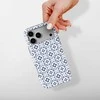 Voltuna Dėklas „Mėlyna &amp; Gold Filigree“ su MagSafe Apple iPhone 13-17 modeliams