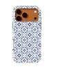 Voltuna Dėklas „Mėlyna &amp; Gold Filigree“ su MagSafe Apple iPhone 13-17 modeliams