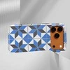 Voltuna Dėklas „Mėlyna Starburst Tile“ su MagSafe Apple iPhone 13-17 modeliams