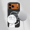 Voltuna Dėklas „Meme Attitude Gesture“ su MagSafe Apple iPhone 13-17 modeliams