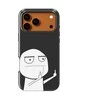 Voltuna Dėklas „Meme Attitude Gesture“ su MagSafe Apple iPhone 13-17 modeliams