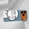 Voltuna Dėklas „Meme Middle Finger“ su MagSafe Apple iPhone 13-17 modeliams