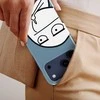 Voltuna Dėklas „Meme Middle Finger“ su MagSafe Apple iPhone 13-17 modeliams