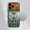 Voltuna Dėklas „Midnight Bloom Symmetry“ su MagSafe Apple iPhone 13-17 modeliams