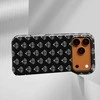 Voltuna Dėklas „Midnight Diamond Icons“ su MagSafe Apple iPhone 13-17 modeliams
