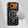 Voltuna Dėklas „Midnight Diamond Icons“ su MagSafe Apple iPhone 13-17 modeliams