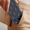 Voltuna Dėklas „Midnight Fan Pattern“ su MagSafe Apple iPhone 13-17 modeliams