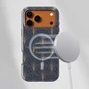 Voltuna Dėklas „Midnight Fan Pattern“ su MagSafe Apple iPhone 13-17 modeliams