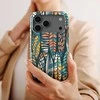 Voltuna Dėklas „Midnight Foliage Stripes“ su MagSafe Apple iPhone 13-17 modeliams