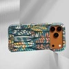 Voltuna Dėklas „Midnight Foliage Stripes“ su MagSafe Apple iPhone 13-17 modeliams