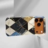 Voltuna Dėklas „Midnight Harlequin Marble“ su MagSafe Apple iPhone 13-17 modeliams