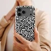 Voltuna Dėklas „Midnight Leopard Whiteout“ su MagSafe Apple iPhone 13-17 modeliams