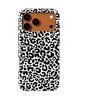 Voltuna Dėklas „Midnight Leopard Whiteout“ su MagSafe Apple iPhone 13-17 modeliams