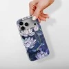 Voltuna Dėklas „Midnight Lotus Garden“ su MagSafe Apple iPhone 13-17 modeliams