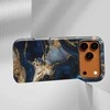 Voltuna Dėklas „Midnight Marble Storm“ su MagSafe Apple iPhone 13-17 modeliams